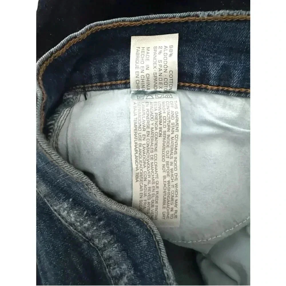 Supplies x Union Bay Maren High‎ Rise Distressed Slim Straight Jeans sz 2P